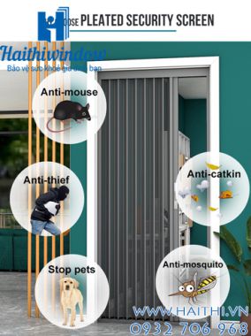 CỬA XẾP LÁ NHÔM